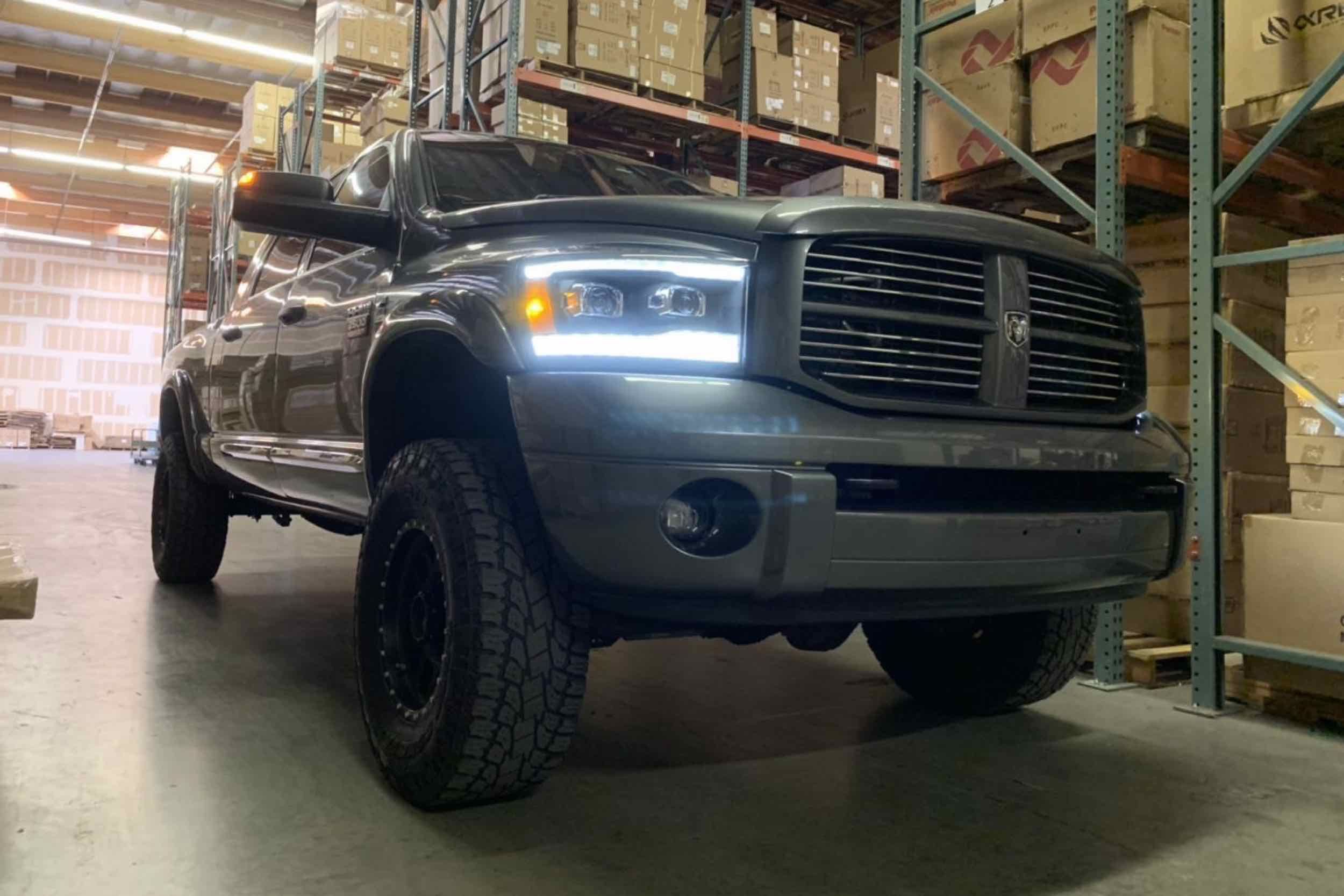 2008 dodge ram led on sale headlights